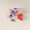 Colorful tape rolls, multi-color mixed notebook decoration tape, cartoon pattern tear-off stickers details Picture
